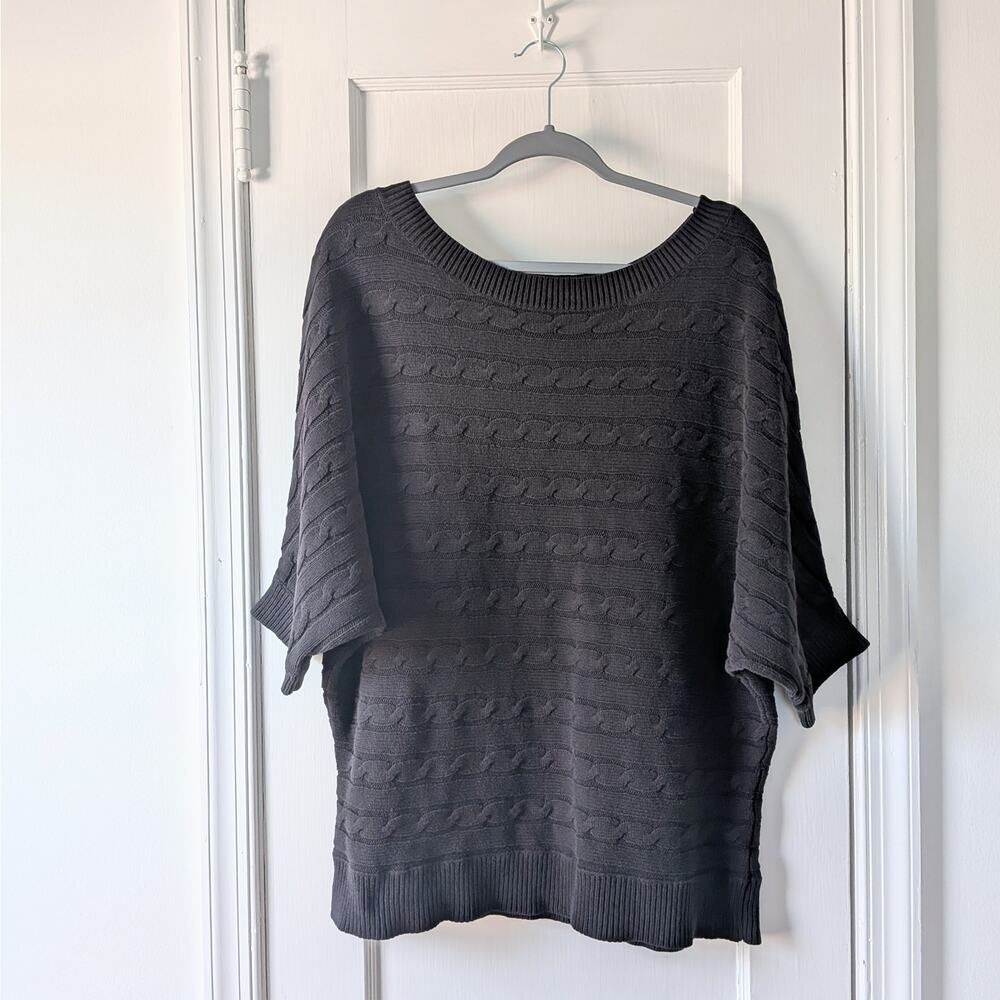 American Living Cable Knit Dolman Sweater Sz. XL
